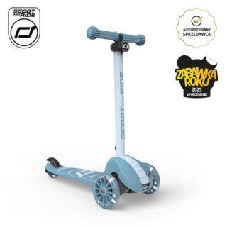 Niebieska Hulajnoga Highwaykick 3S Scootandride LED z systemem sterowania 2w1
