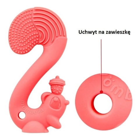 Gryzak wiewiórka Mombella Squirrel zielony - uchwyt