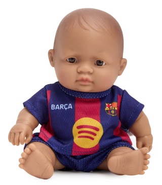 Lalka chłopiec latynos Miniland FC Barcelona