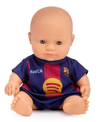 Lalka chłopiec europejczyk Miniland FC Barcelona