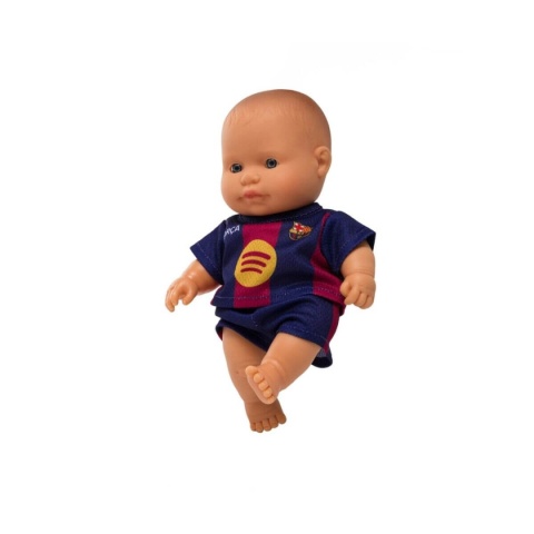 Lalka chłopiec europejczyk Miniland FC Barcelona - ubiór