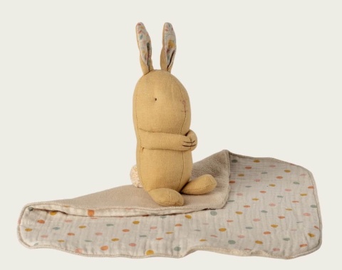 Mini króliczka Maileg Lullaby freinds kremowy żółty