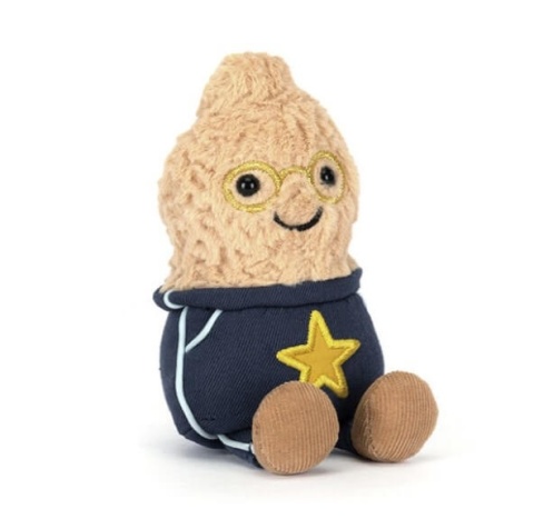 Pluszak fistaszek student Jellycat - przód
