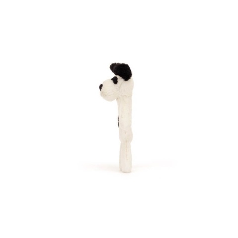 Pluszowa grzechotka Jellycat łaciaty piesek - bok
