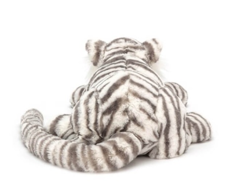 Pluszak śnieżny tygrysek Jellycat - tył