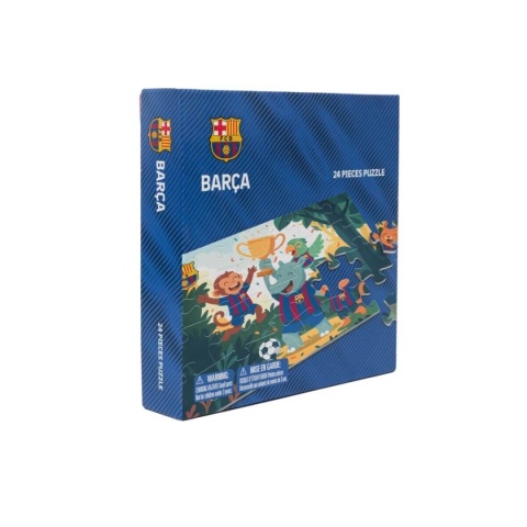 Puzzle 12 elementów Miniland FC Barcelona - opakowanie