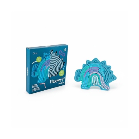 Puzzle sensoryczne flexihetti Minland dinozaur - opakowanie
