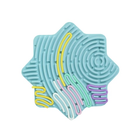 Puzzle sensoryczne flexihetti Minland gwiazda - kolory
