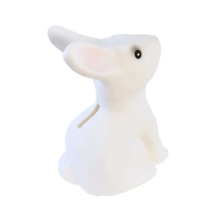 Skarbonka w kształcie króliczka biała Egmont Toys