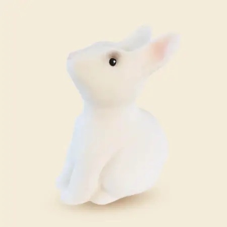 Skarbonka w kształcie króliczka biała Egmont Toys - przód
