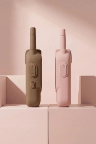 Video Walkie Talkie KidLupe różowe i brązowe
