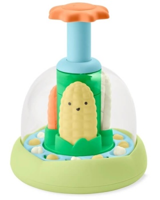 Zabawka bączek Skip Hop Push&Spin Farma
