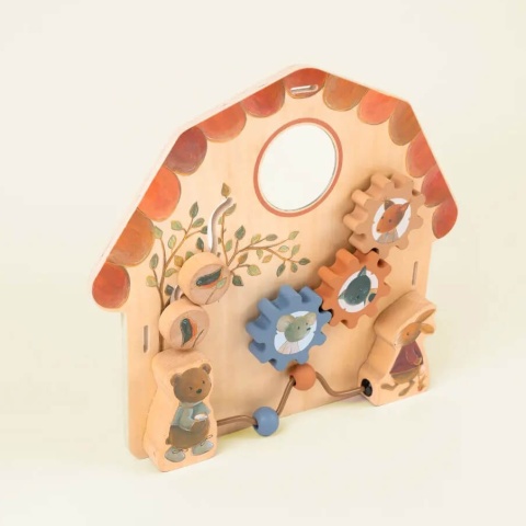 Drewniana gra manulana Egmont Toys domek