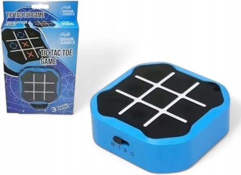 Gra elektroniczna kółko i krzyżyk Norimpex Tic Tac Toe - niebieska -  ładowanieGra elektroniczna kółko i krzyżyk Norimpex Tic Tac Toe - niebieska