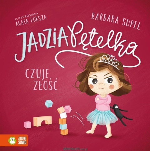 Książka Jadzia Petelka czuje złość Zielona Sowa