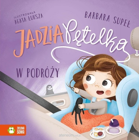 Książka Jadzia Petelka w podróży Zielona Sowa