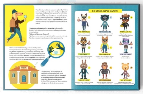 Niesamowity detektyw Sherldog Holmes i zaginiony diament Api Papi - kto ukradł