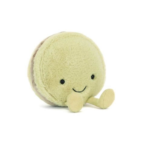 Pluszak makaronik Jellycat pistacjowy - przód