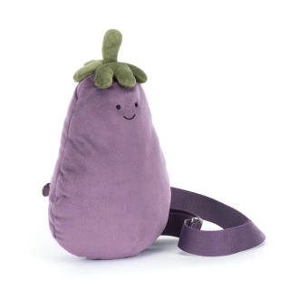 Torebka na ramię Zabawny Bakłażan Jellycat