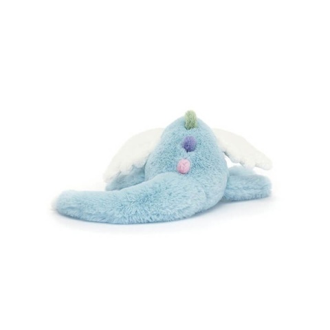 Przytulanka smok błękitny Jellycat - tył