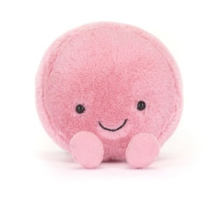 Pluszak makaronik Jellycat różowy