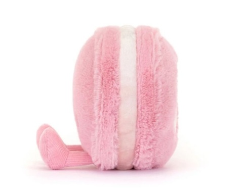 Pluszak makaronik Jellycat różowy - bok