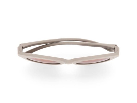 Brązowe okulary przeciwsłoneczne Dooky Bora Bora Taupe 6-36 msc - oprawki
