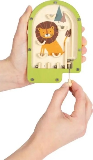 Drewniany mini pinball Small foot