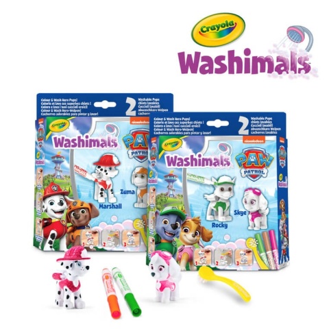 Figurki do malowania Crayola Psi Patrol