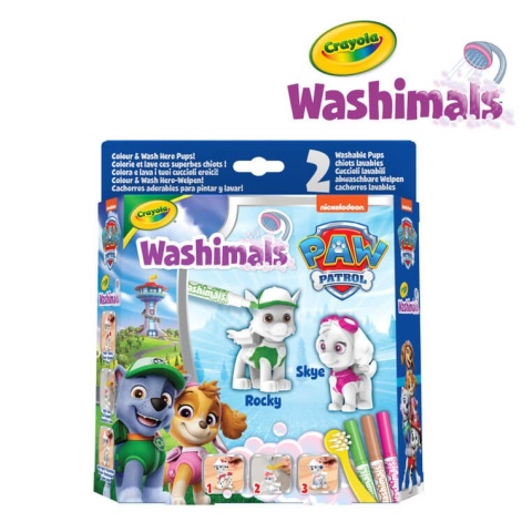 Figurki do malowania Crayola Psi Patrol - Rocky i Sky