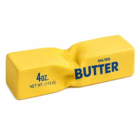 Gniotek Antystresowy Masło Squishy Miękka Zabawka Sensoryczna BUTTER