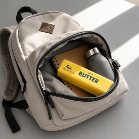 Gniotek Antystresowy Masło Squishy Miękka Zabawka Sensoryczna BUTTER - iealny do torby