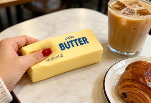 Gniotek Antystresowy Masło Squishy Miękka Zabawka Sensoryczna BUTTER - idealny w każdej sytuacji