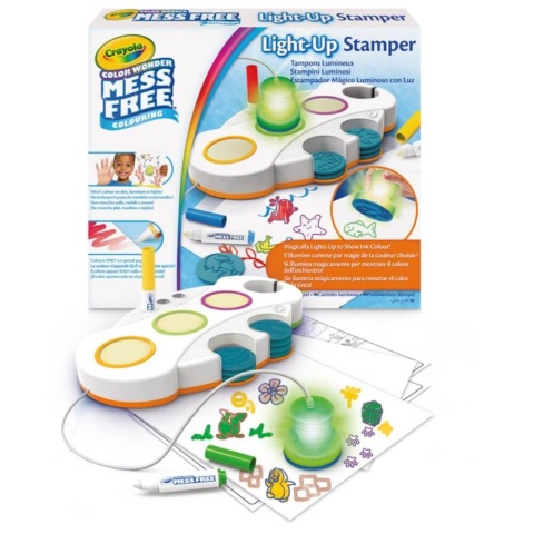 Podświetlane stemple z magicznym tuszem Crayola - opakowanie