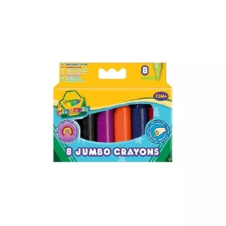 Kredki świecowe grube Crayola 8 kolorów
