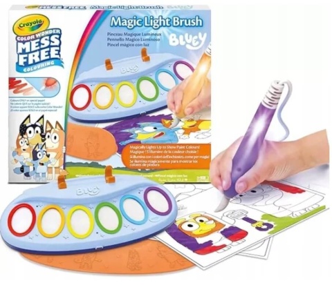 Magiczny pędzelek do malowania światłem Crayola Bluey