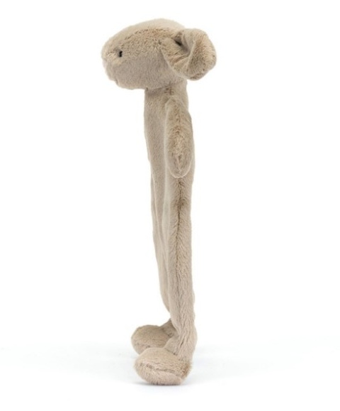 Przytulanka szmatka króliczek Jellycat duduś beżowa - bok