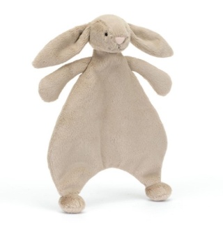 Przytulanka szmatka króliczek Jellycat duduś beżowa