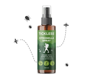 Naturalny spray outdoorowy Tickless kompleks olejków