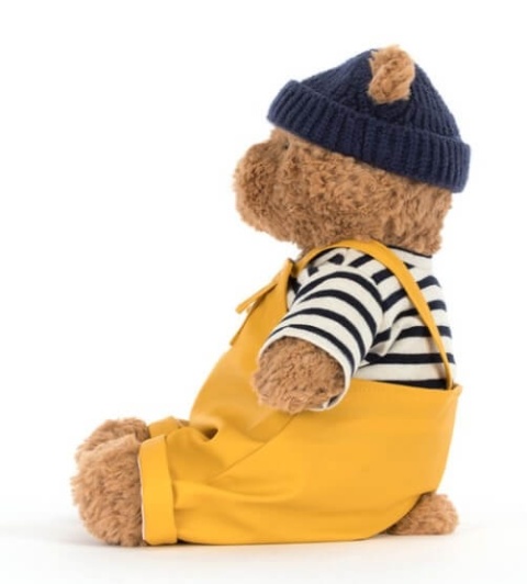 Przytulanka miś Bartłomiej marynarz Jellycat - bok