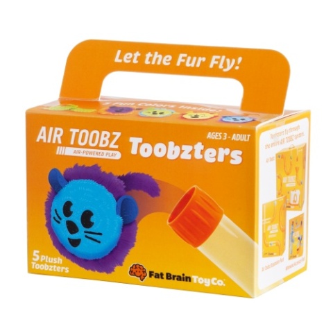 Pluszowe Piłeczki do Dmuchawy Air Toobz Fat Brain Toys Co