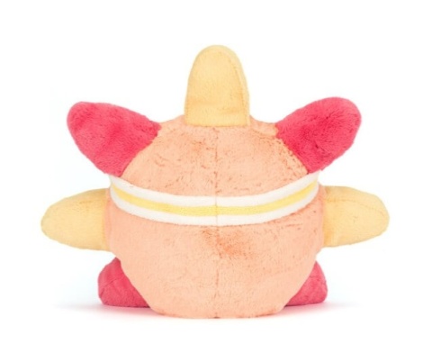 Przytulanka słoneczko na wrotkach Jellycat - tył