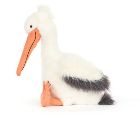 Pluszak pelikan Keli Jellycat - bok