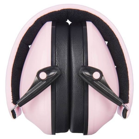 Słuchawki ochronne Dooky Junior pink 3+(5-16l) - złożone