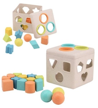 Sorter kształtów BIOplastik Johntoy Happy World