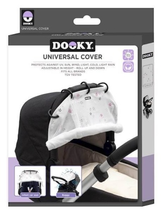 Uniwersalna osłonka do wózka i fotelika Dooky Twinkle Stars