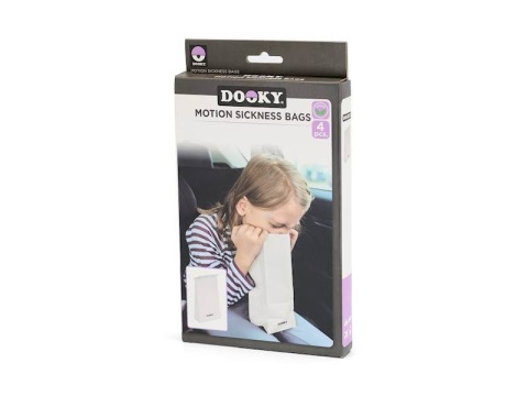 Woreczki na wymioty do samochodu i podróży Dooky - opakowanie