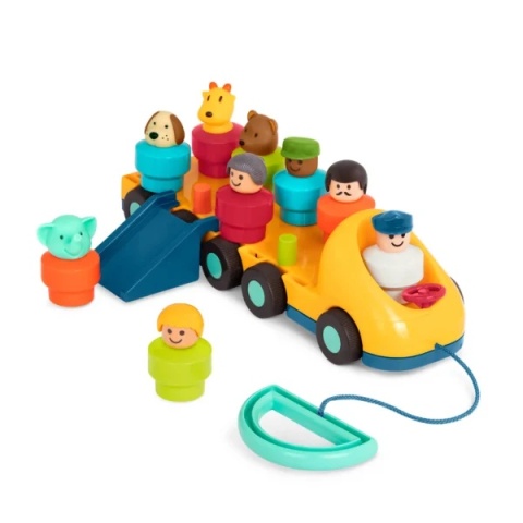 Autobus z kręcącymi się pasażerami Btoys