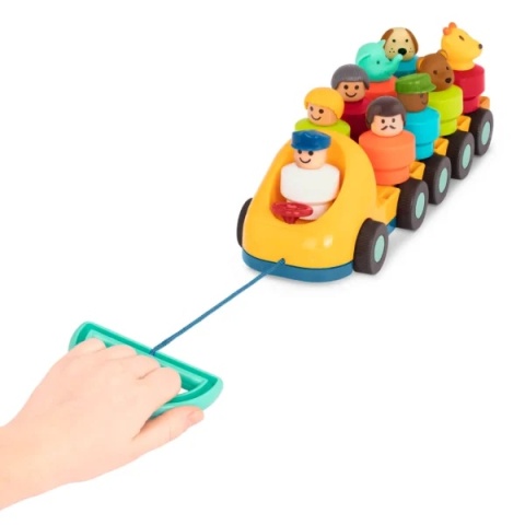 Autobus z kręcącymi się pasażerami Btoys