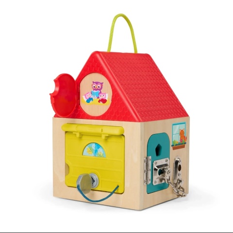 Domek z zamkami B.Toys Unlock & Learn Box